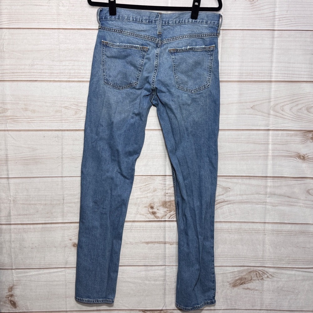 Old Navy Slim Built-In Flex Jeans Mens 32x34 Medium Wash Blue Denim Pants B-125 - Picture 2 of 6